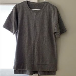 Lululemon A Cut Above Short Sleeve Sweatshirt